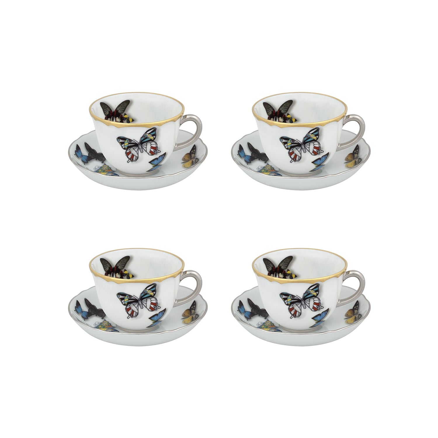 Vista Alegre Christian Lacroix - Butterfly Parade Coffee Cup & Saucer By Christian Lacroix