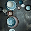 Rosenthal Junto Aquamarine Stoneware Plate Deep - 13 Inch