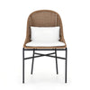 Jericho Outdoor Dining Chair-Fawn