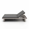 Leroy Outdoor Double Chaise