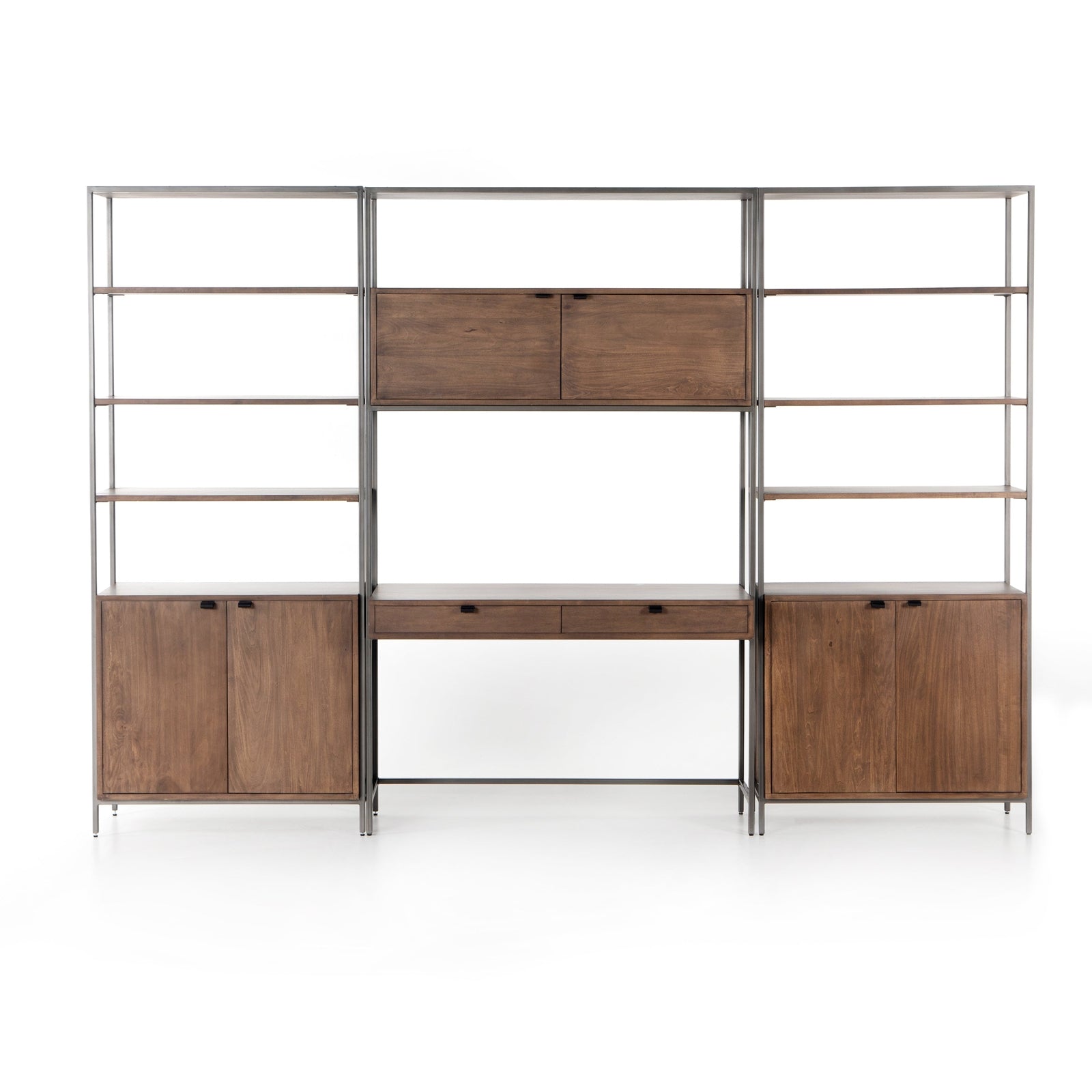 Four Hands Trey Modular Wall Bookcase Group