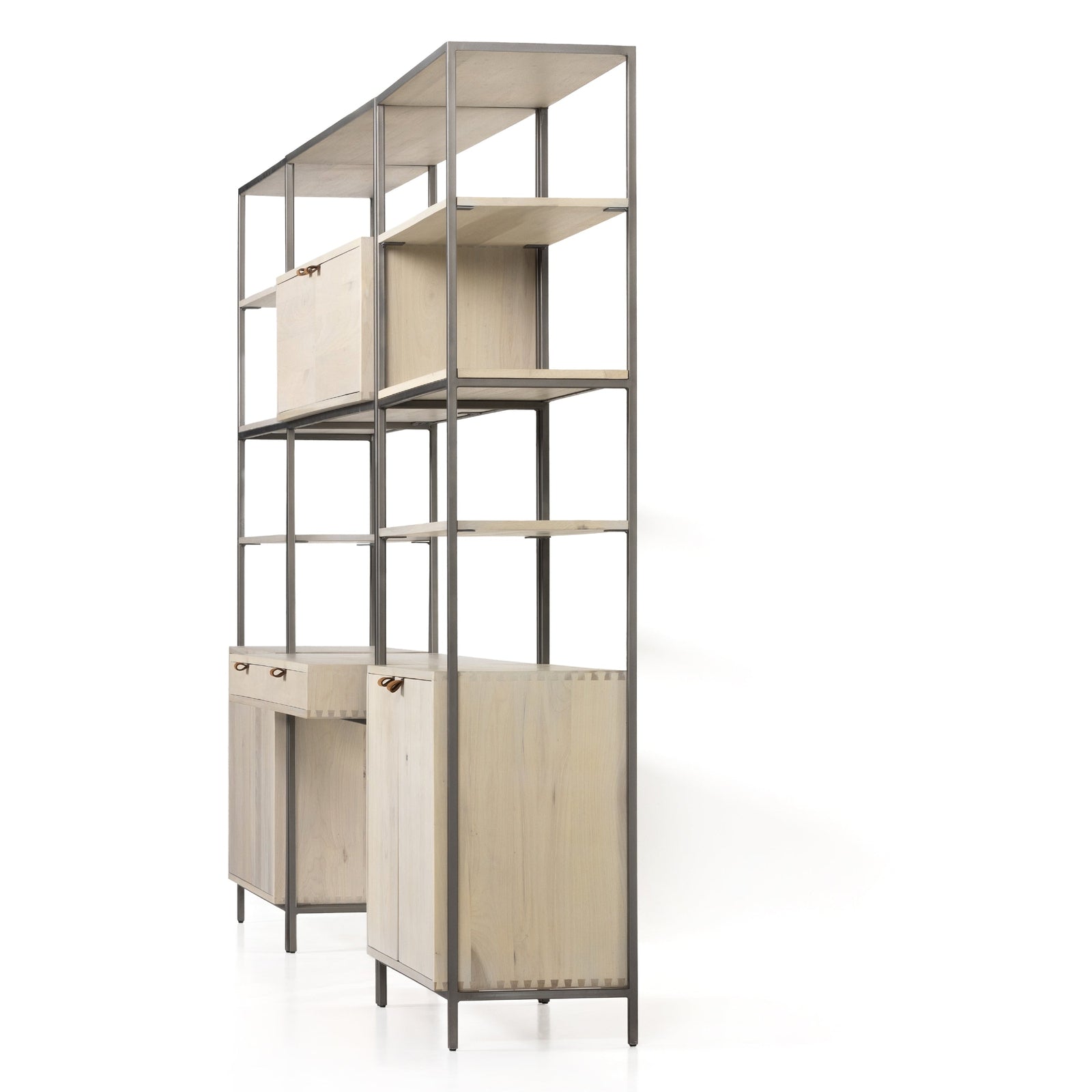 Four Hands Trey Modular Wall Bookcase Group