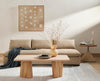 Four Hands Grant Armless Sofa 94