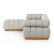 Roma Outdoor 4 PC Sectional with Ottoman