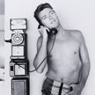 Clint Eastwood Takes A Call by Getty