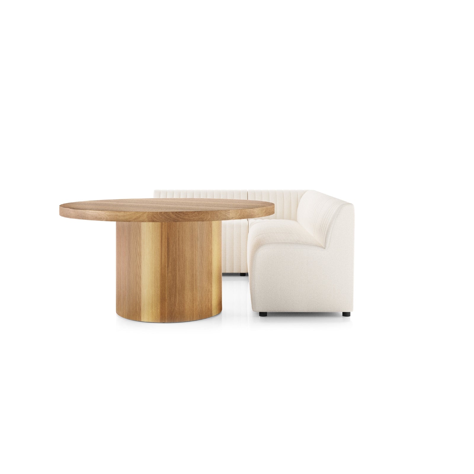 Four Hands Augustine Dining Banquette L Shape