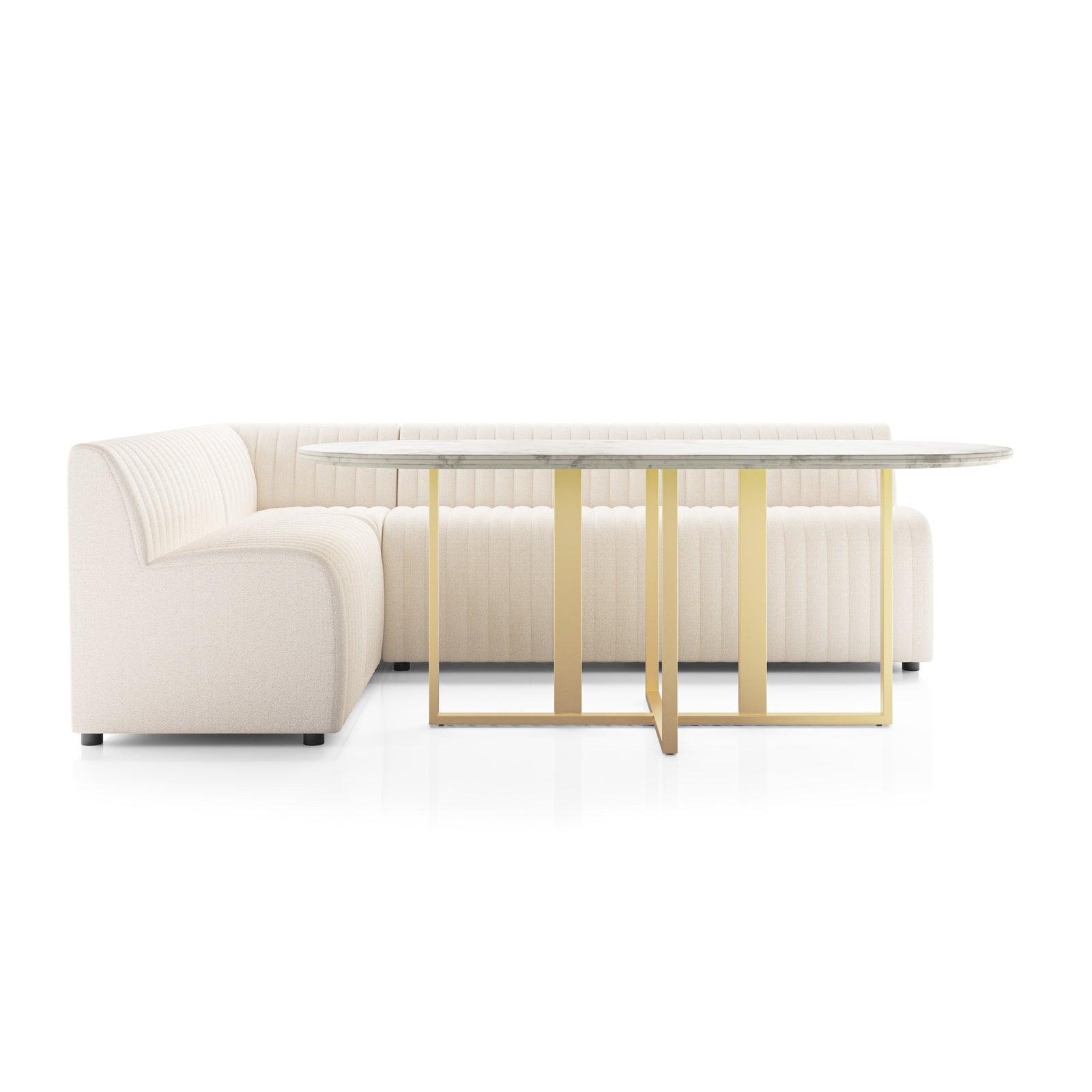 Four Hands Augustine Dining Banquette L Shape