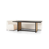 Four Hands Augustine Dining Banquette L Shape