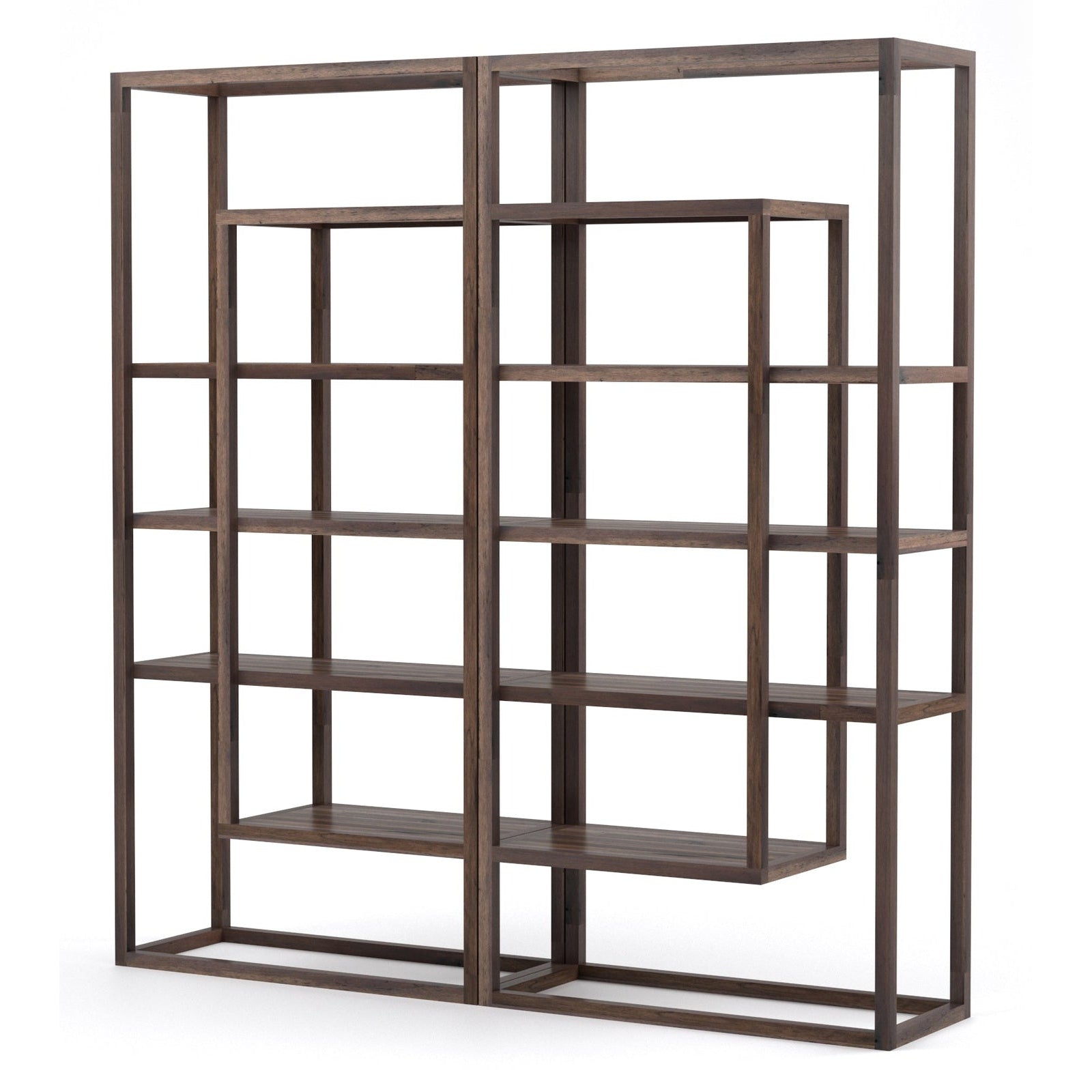 Four Hands Waylon Double Bookshelf