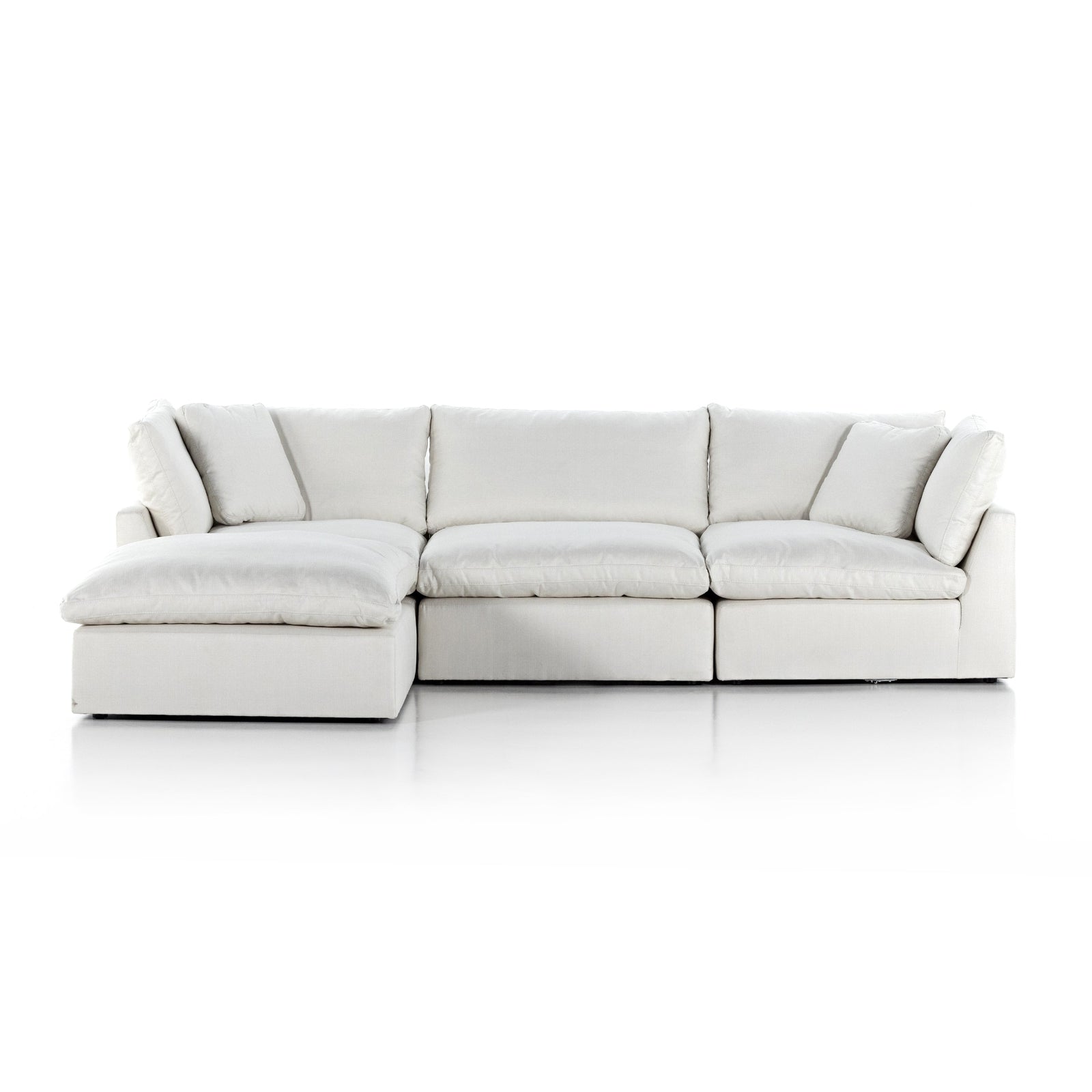 Stevie 3 PC Sectional with Ottoman