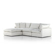 Stevie 3 PC Sectional with Ottoman