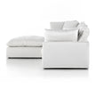 Stevie 3 PC Sectional with Ottoman