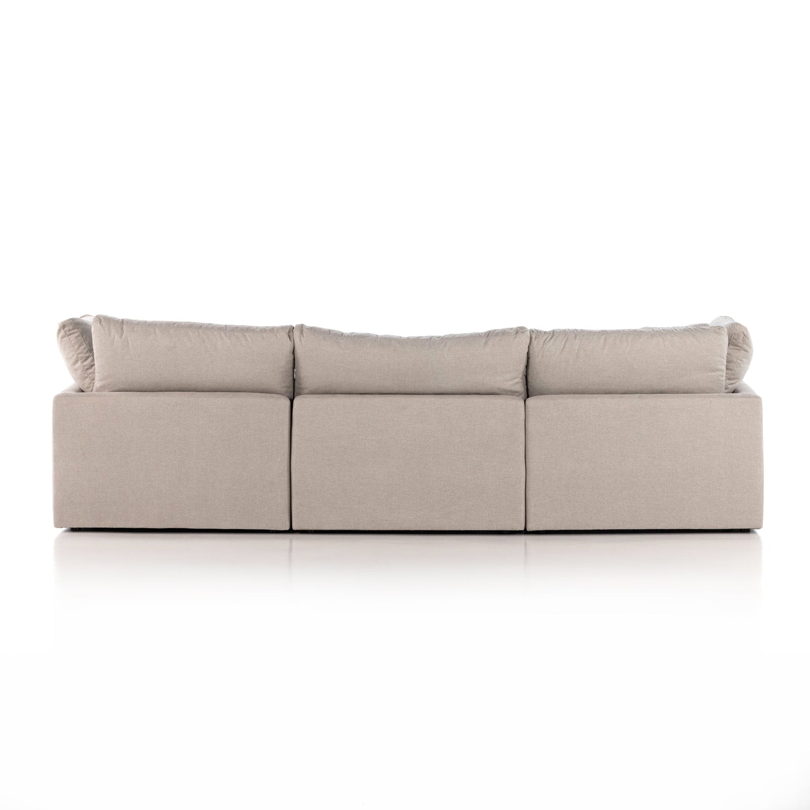 Stevie 3 PC Sectional with Ottoman
