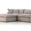 Stevie 3 PC Sectional with Ottoman