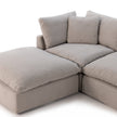 Stevie 3 PC Sectional with Ottoman