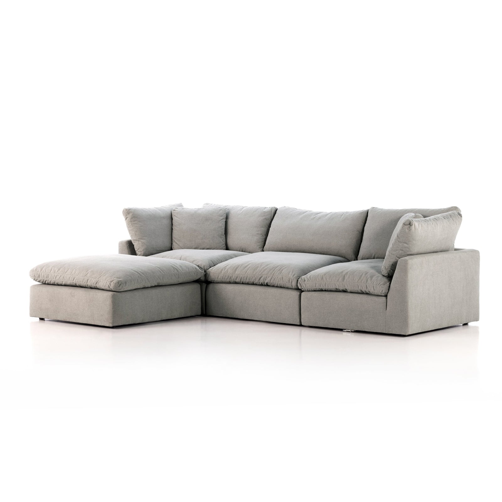 Stevie 3 PC Sectional with Ottoman