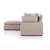 Stevie 3 PC Sectional with Ottoman