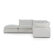 Stevie 4 PC Sectional with Ottoman