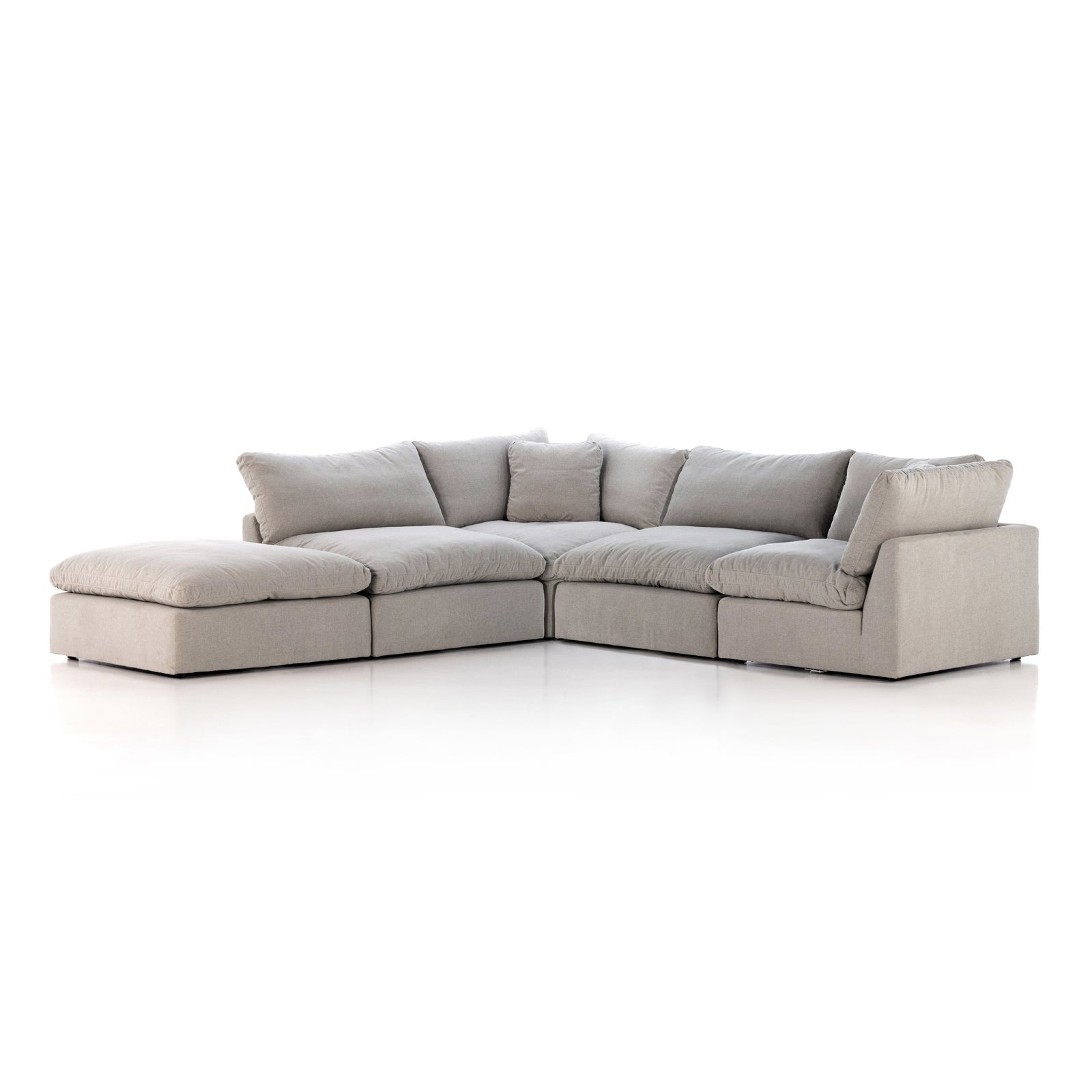 Stevie 4 PC Sectional with Ottoman