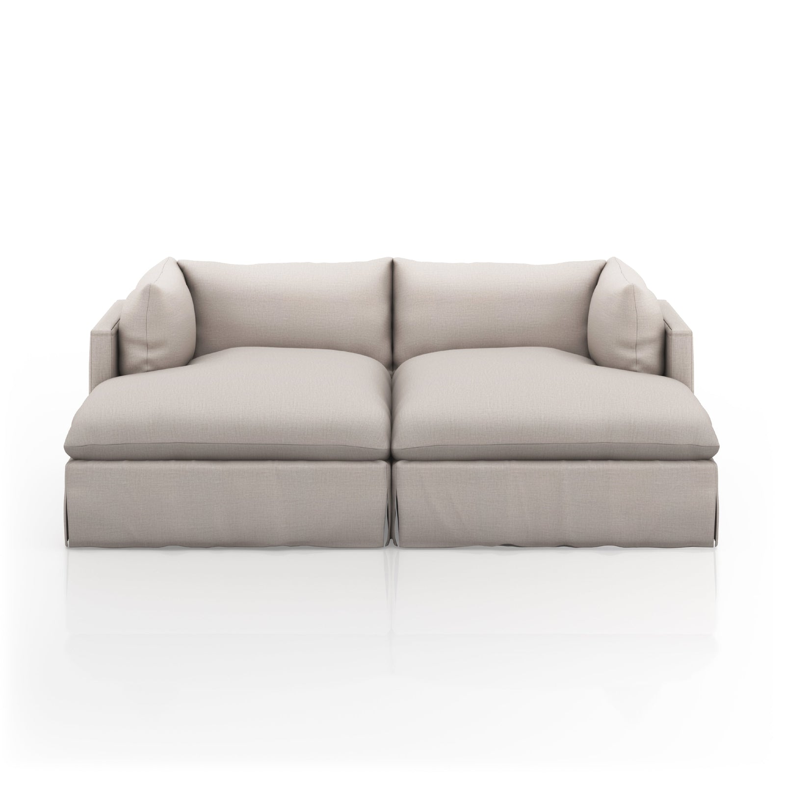 Four Hands Habitat Double Chaise Sectional
