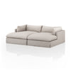 Four Hands Habitat Double Chaise Sectional