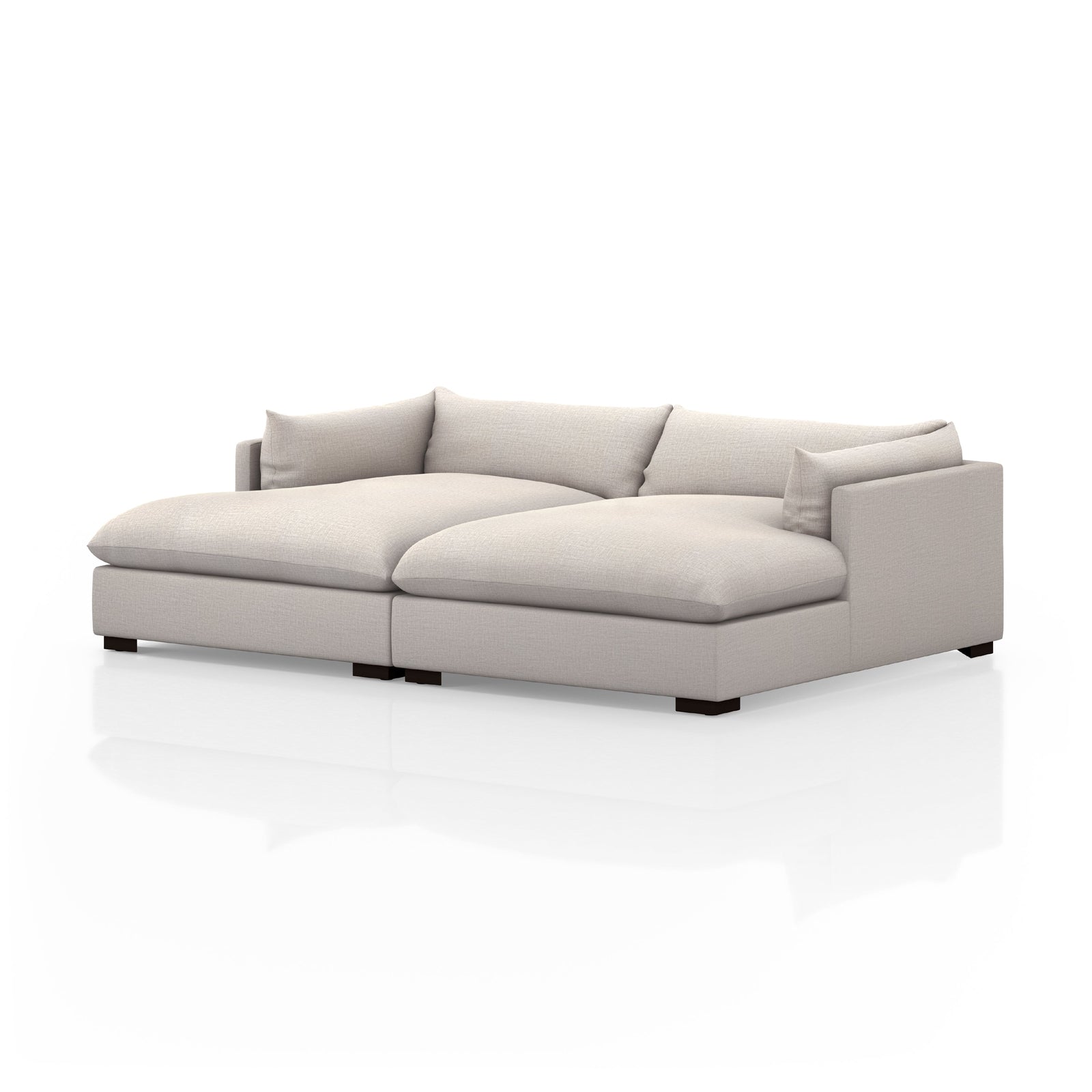 Four Hands Westwood Double Chaise Sectional