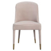 Uttermost Brie Armless Chair, Champagne Set Of 2