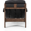 Halston Chair with Ottoman