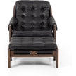 Halston Chair with Ottoman