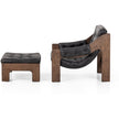 Halston Chair with Ottoman