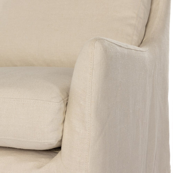 Monette Slipcover Swivel Chair