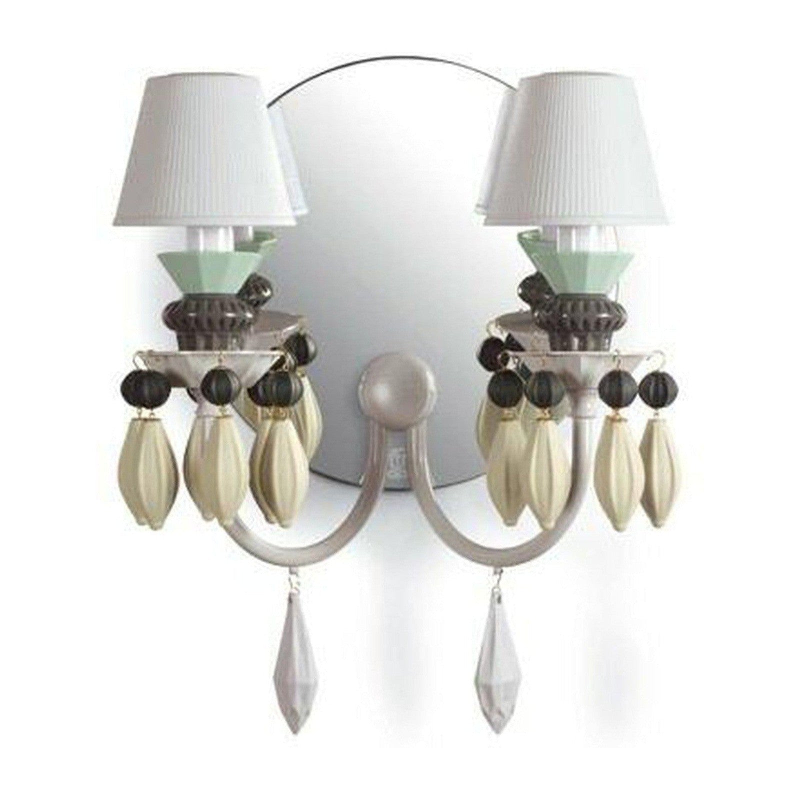 Lladro Belle de Nuit 2 Lights Wall Sconce US