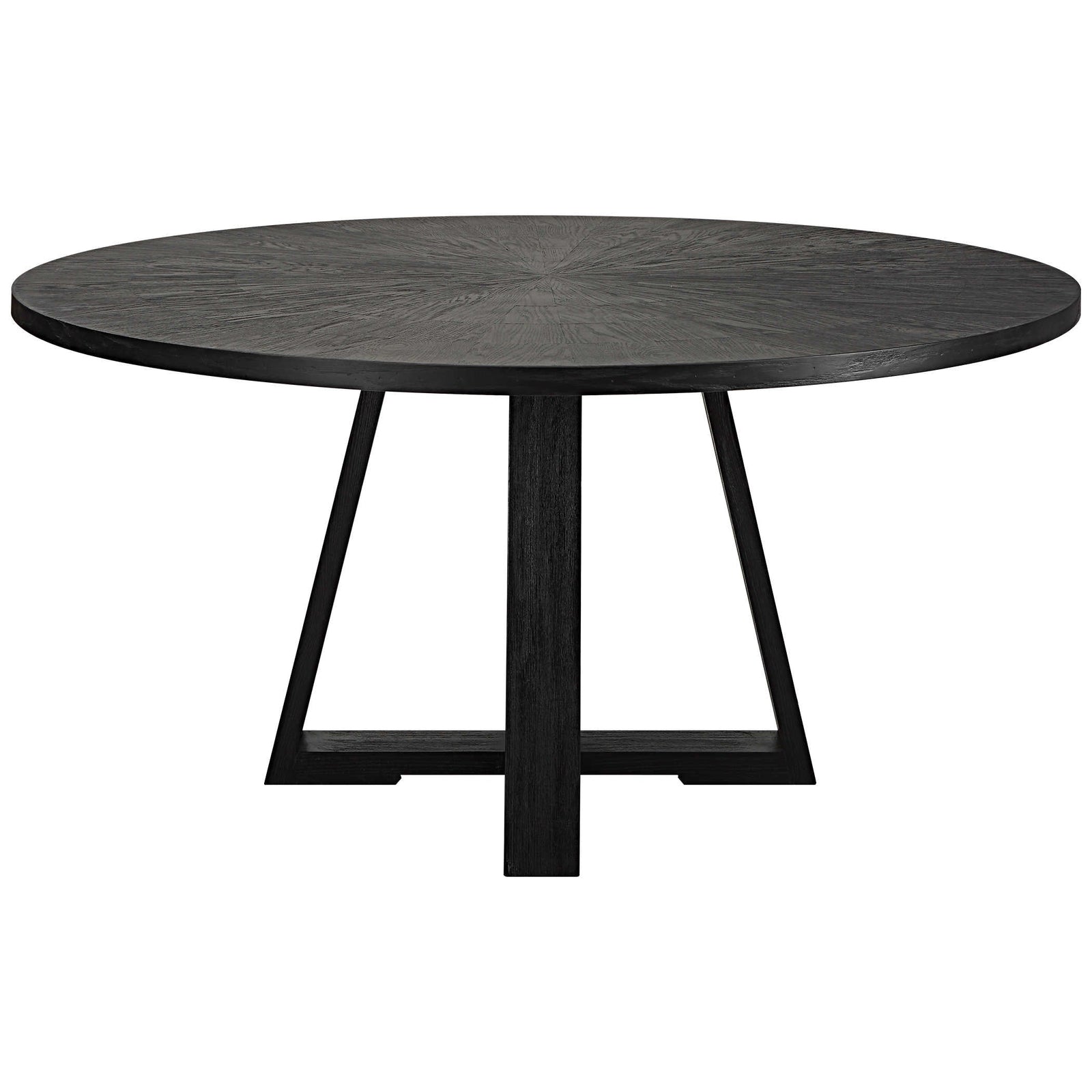 Uttermost Gidran Round Black Dining Table