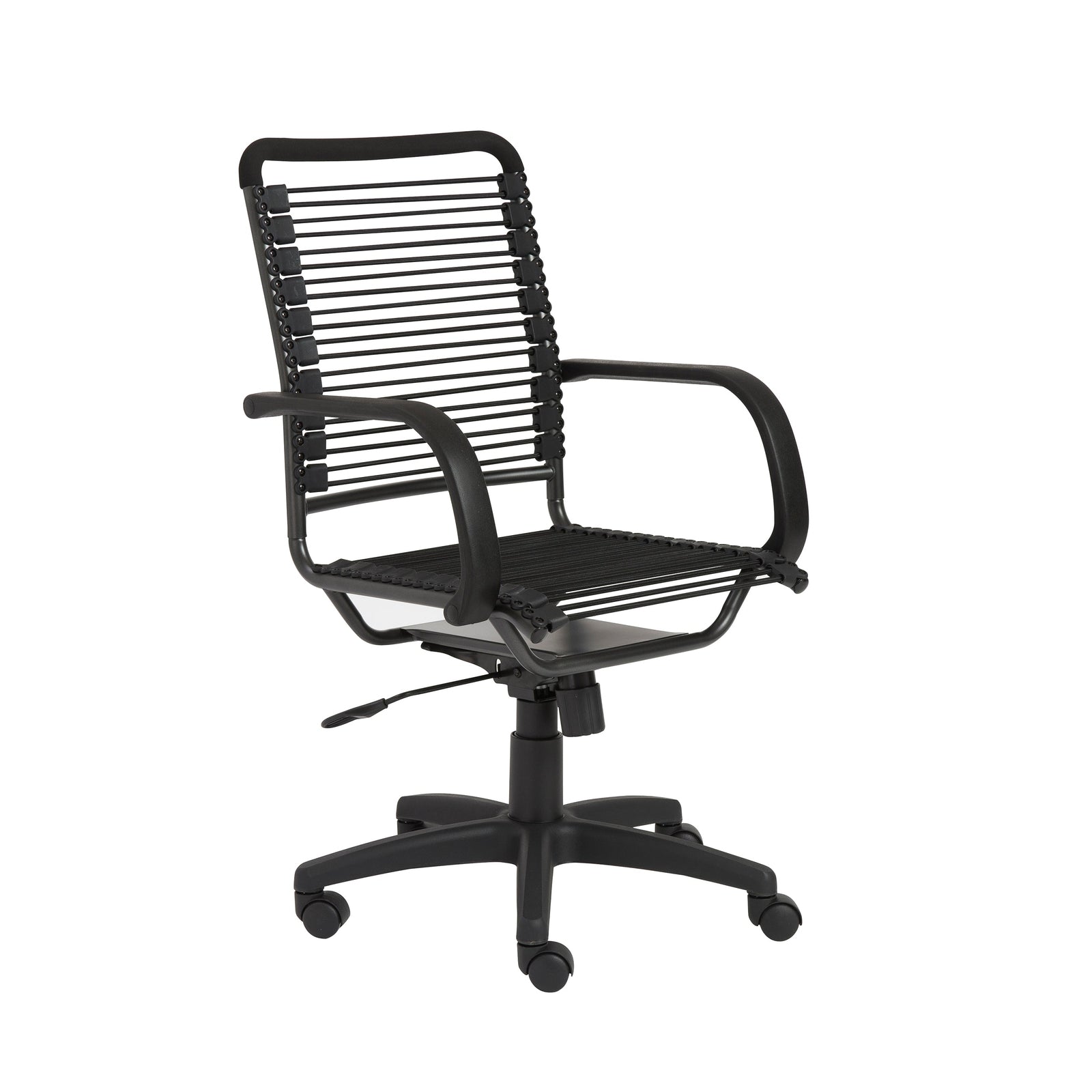 Euro Style Bungie High Back Office Chair - Black Bungie