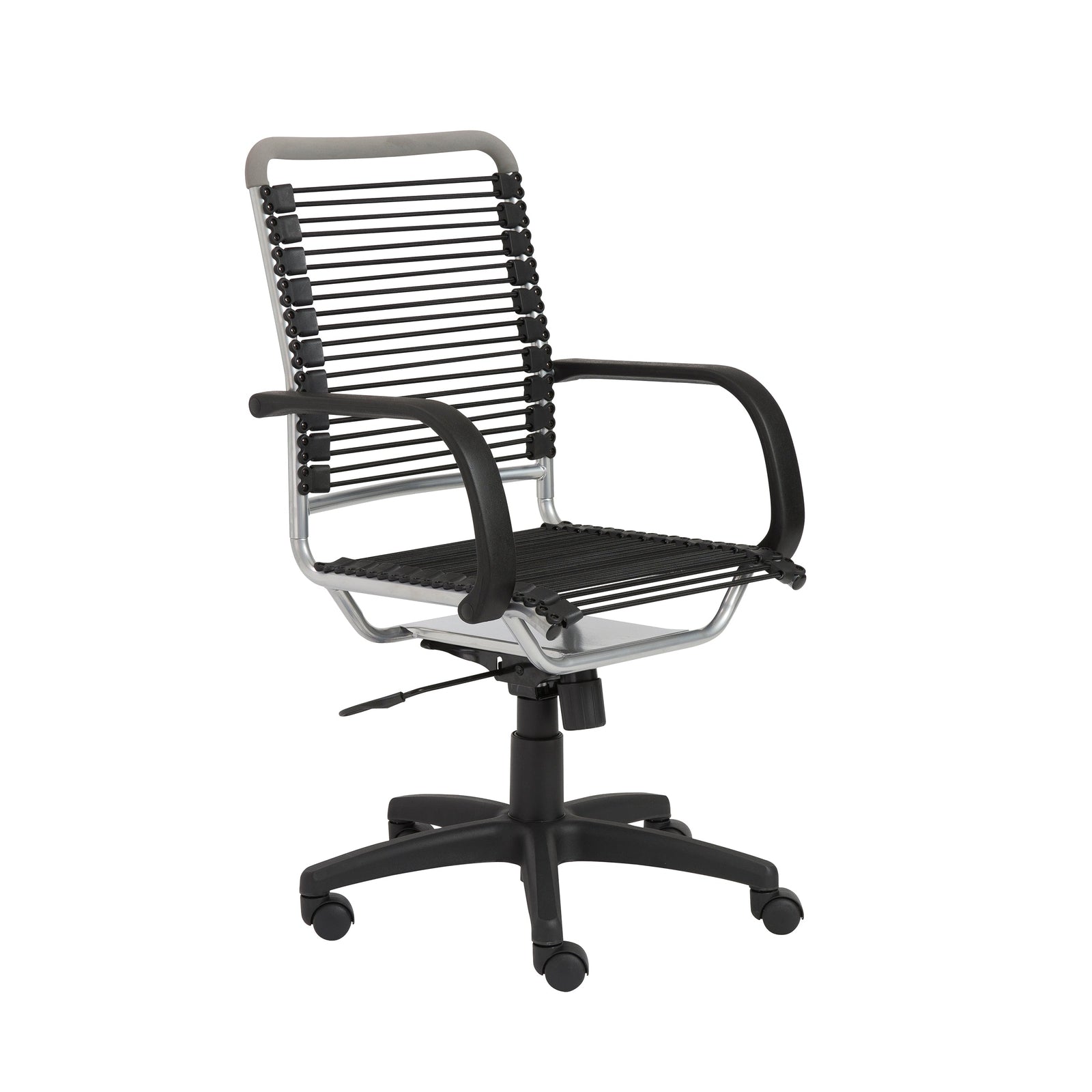 Euro Style Bungie High Back Office Chair - Black Bungie