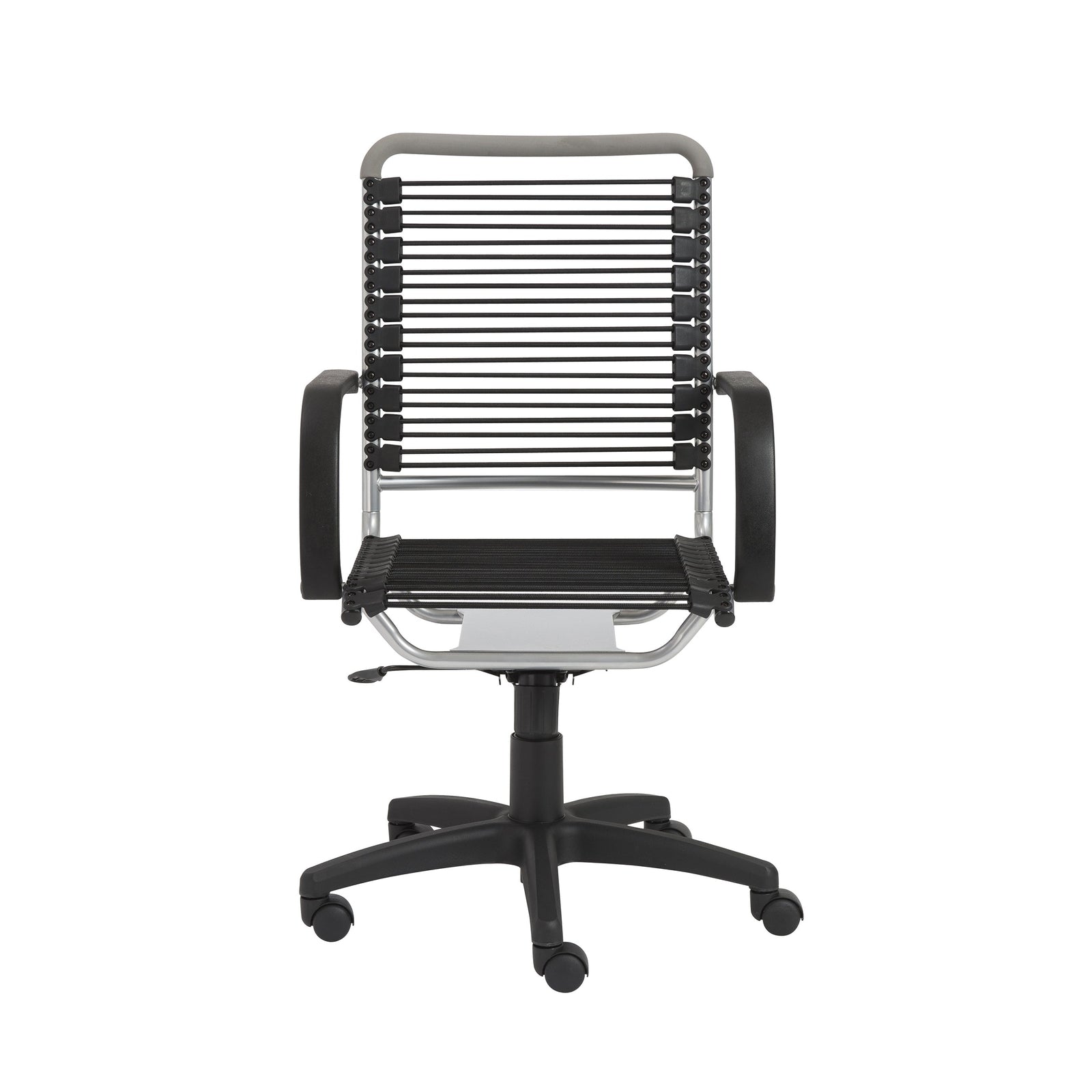 Euro Style Bungie High Back Office Chair - Black Bungie