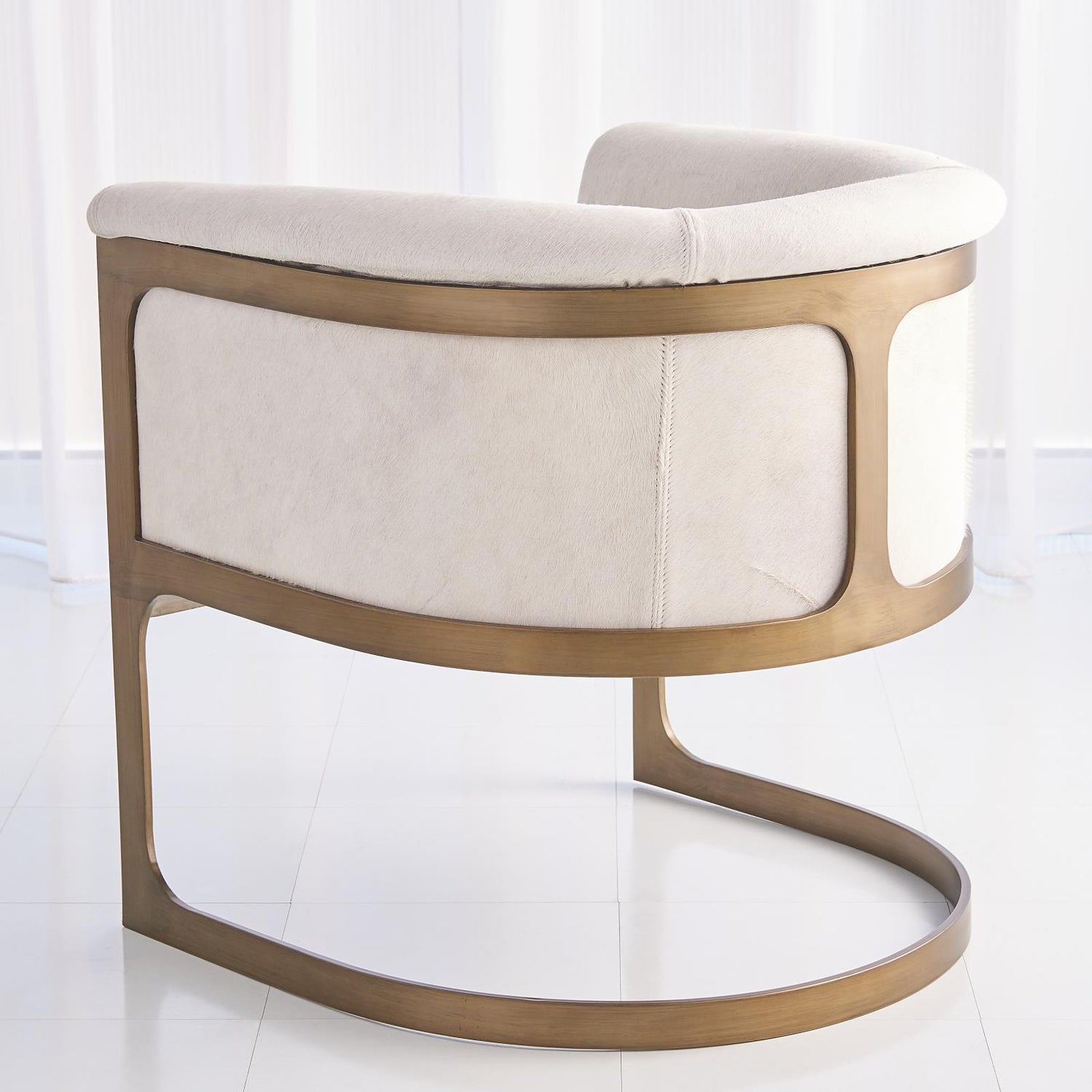 Global Views Regan Barrel Chair