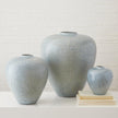 Global Views Check Bulbous Vase