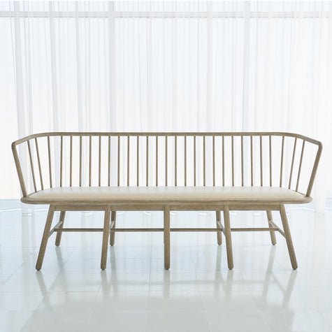 Global Views Spindle Long Bench