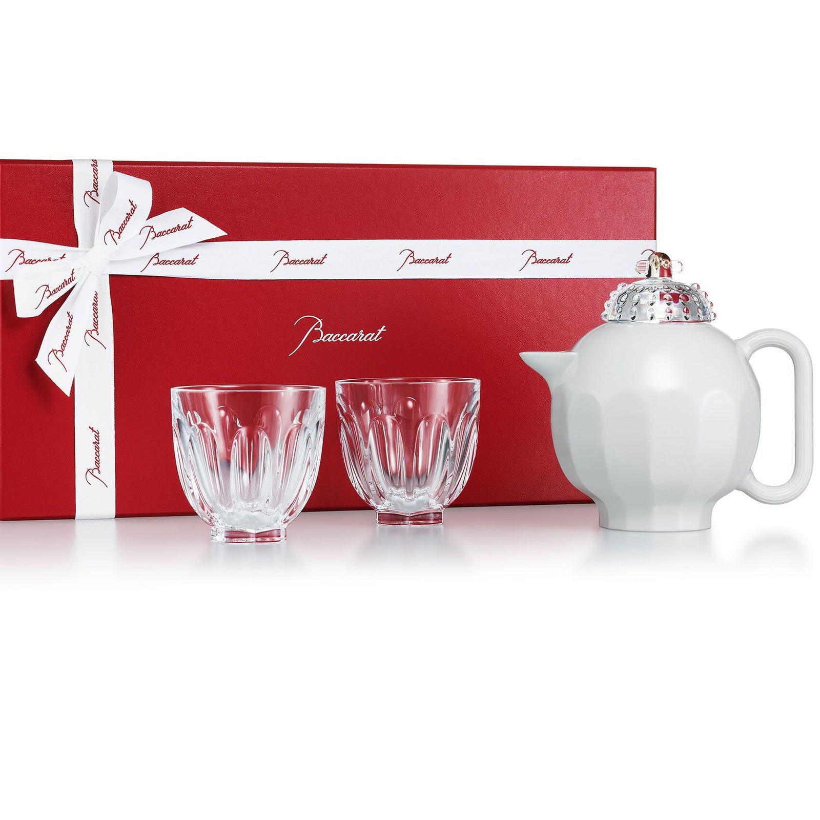 Baccarat Faunacrystopolis Harcourt Tea Set - Set of 3