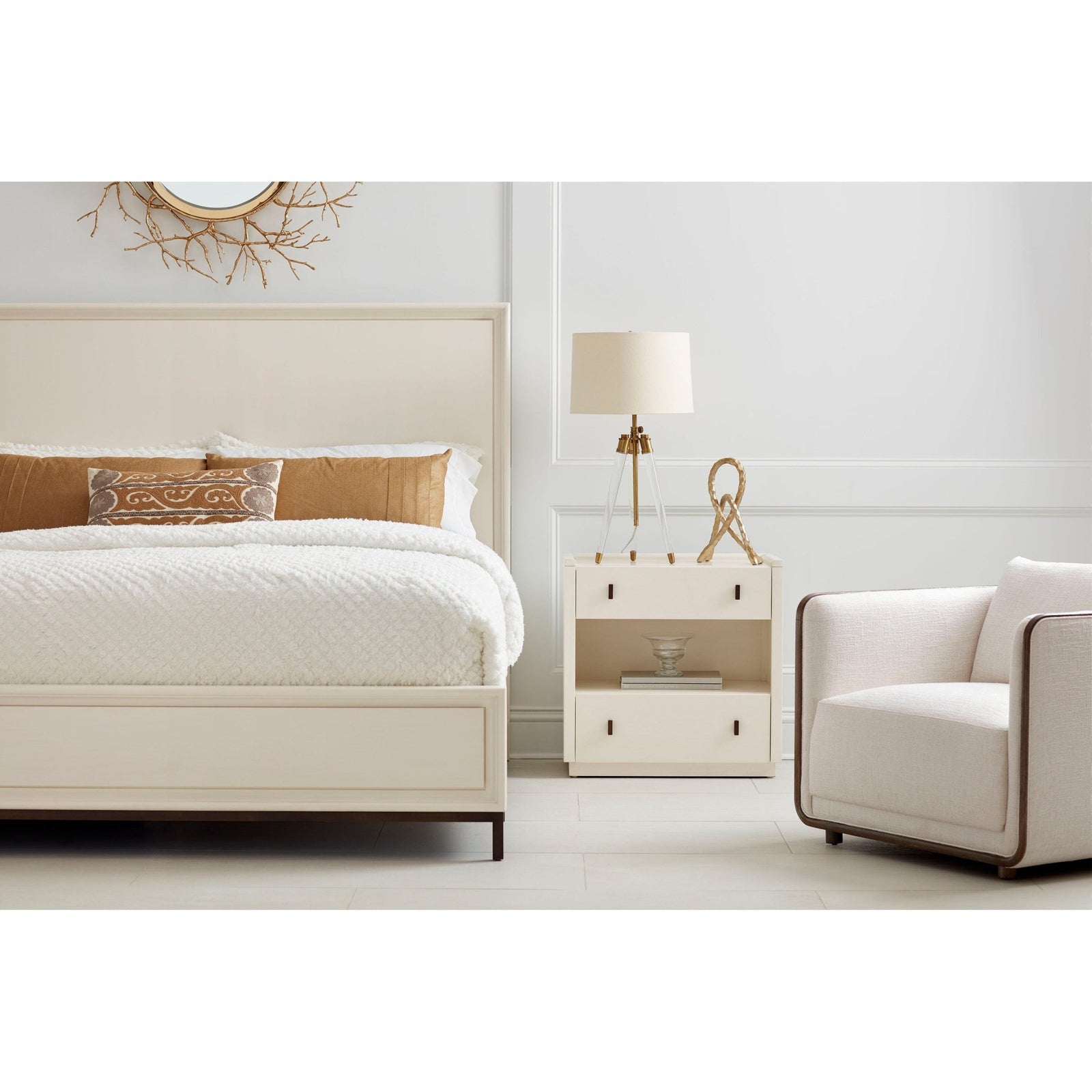 ART Furniture Blanc Panel Bed