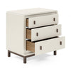 ART Furniture Blanc 3 Drawer Bedside Chest