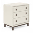 ART Furniture Blanc 3 Drawer Bedside Chest