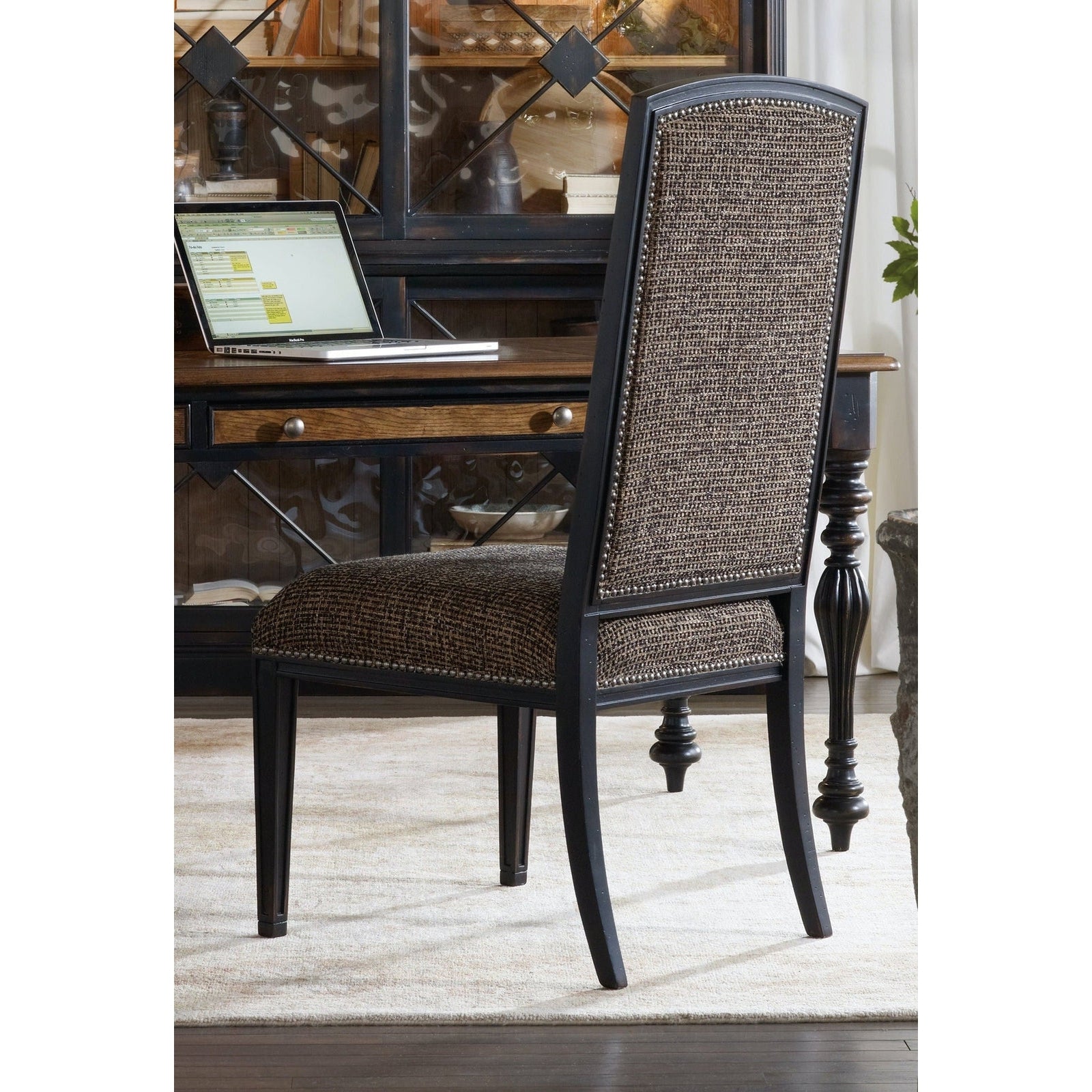 Hooker Furniture Mirage Side Chair-Ebony