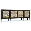 Hooker Furniture Sanctuary Four Door Mirrored Console - Ebony