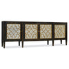 Hooker Furniture Sanctuary Four Door Mirrored Console - Ebony