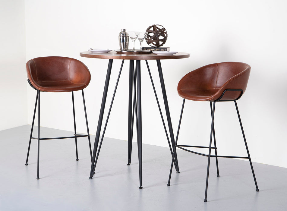 Euro Style Sale Zach-B Bar Stool - Set of 2