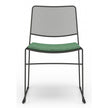 Huppe Link Steel Chair With Magnetic Seat Cushion