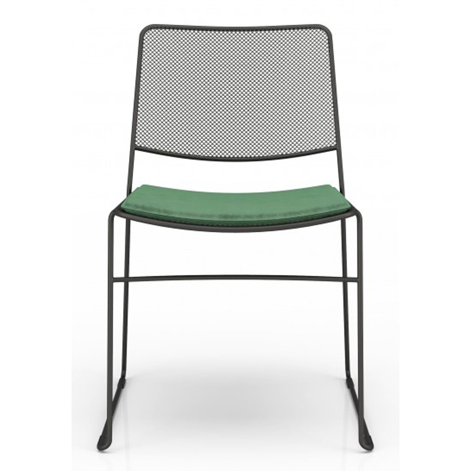 Huppe Link Steel Chair With Magnetic Seat Cushion