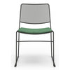 Huppe Link Steel Chair With Magnetic Seat Cushion